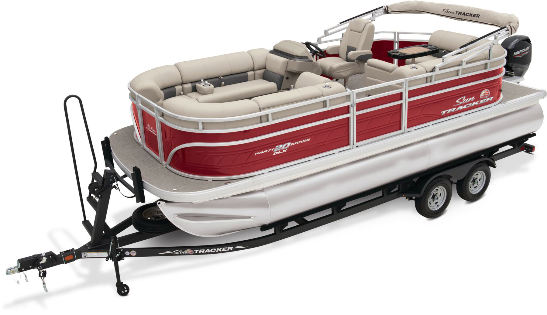 2024 SUN TRACKER PARTY BARGE 20 DLX w/ 60 ELPT FourStroke Command